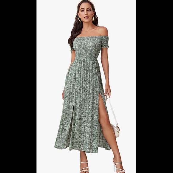 NWOT❣️BOHO FLORAL PRINT DRESS 😍 - Picture 2 of 7